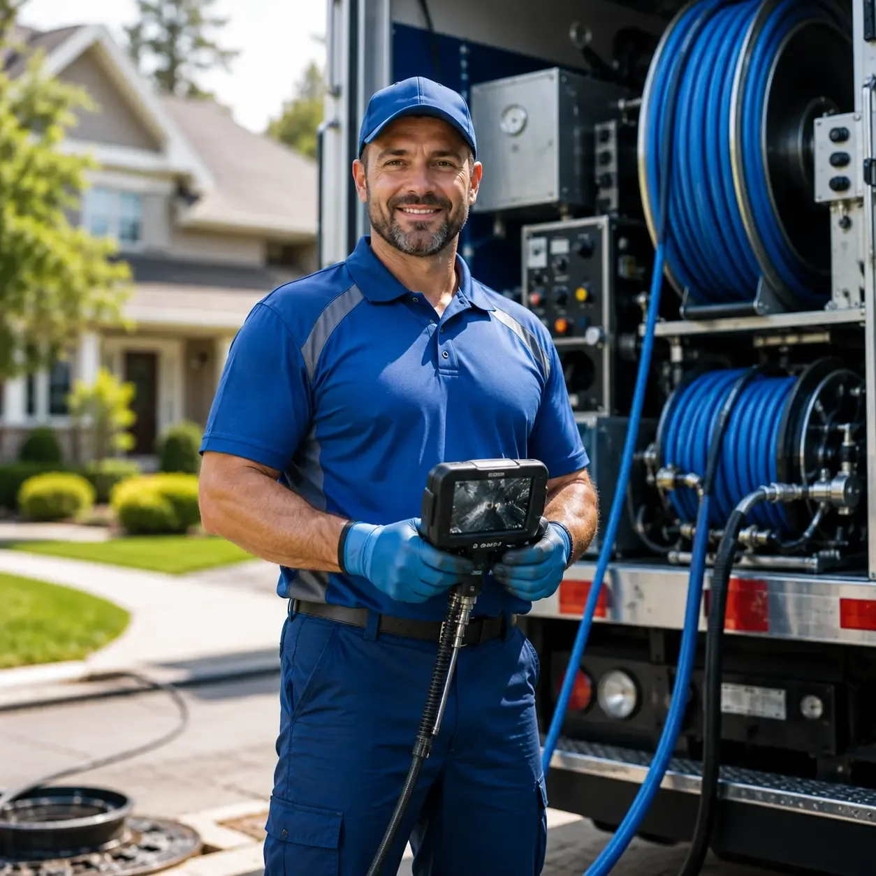 Local outdoor drain cleaning specialists in Mansfield, OH